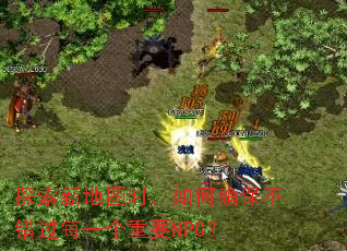 ̽���µ�ͼʱ�����ȷ��������ÿһ����ҪNPC��