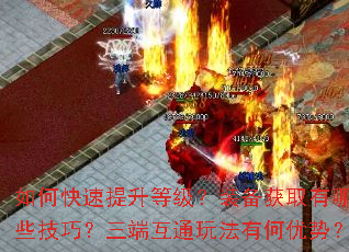 如何快速提升等级?装备获取有哪些技巧?三端互通玩法有何优势? 如何快速提升等级?装备获取有哪些技巧?三端互通玩法有何优势?