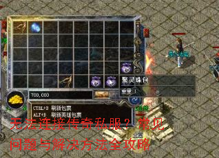 无法连接传奇私服?常见问题与解决方法全攻略 无法连接传奇私服?常见问题与解决方法全攻略