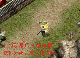传奇私服1到40级如何快速升级?求高效攻略 传奇私服1到40级如何快速升级?求高效攻略