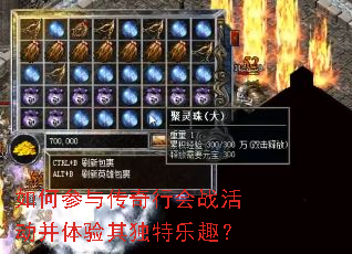 如何参与传奇行会战活动并体验其独特乐趣? 如何参与传奇行会战活动并体验其独特乐趣?