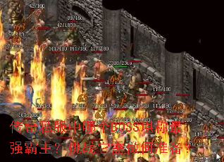 ����˽�����ĸ�BOSS������ǿ��������ս��������׼����