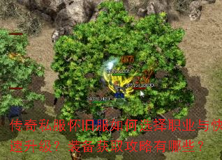 传奇私服怀旧服如何选择职业与快速升级?装备获取攻略有哪些? 传奇私服怀旧服如何选择职业与快速升级?装备获取攻略有哪些?