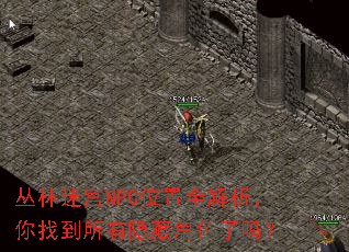 丛林迷宫NPC位置全解析,你找到所有隐藏角色了吗? 丛林迷宫NPC位置全解析,你找到所有隐藏角色了吗?