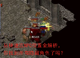 �����Թ�NPCλ��ȫ���������ҵ��������ؽ�ɫ����