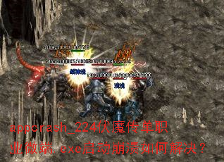 appcrash_224��ħ����ְҵ΢��.exe����������ν����