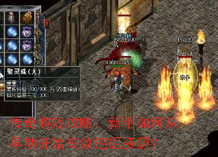 传奇游戏攻略:新手如何从早期开始高效挖掘资源? 传奇游戏攻略:新手如何从早期开始高效挖掘资源?
